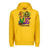 Lemon love taching halloween Premium Hoodie - RacoonDesign