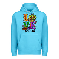 Ocean Blue love taching halloween Premium Hoodie - RacoonDesign