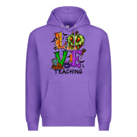 Purple love taching halloween Premium Hoodie - RacoonDesign