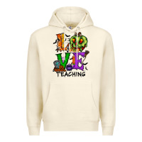 Sandshell love taching halloween Premium Hoodie - RacoonDesign