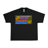 Black usa sunflower and cactus license plate Urban Heavy Tee - HRA Design Shop