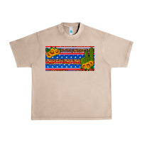 French Oak usa sunflower and cactus license plate Urban Heavy Tee - HRA Design Shop