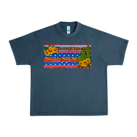 Midnight Navy usa sunflower and cactus license plate Urban Heavy Tee - HRA Design Shop