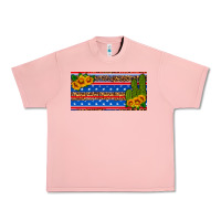 Salmon usa sunflower and cactus license plate Urban Heavy Tee - HRA Design Shop