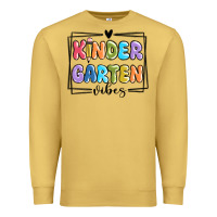 Antique Gold kinder garten vibes Premium Sweatshirt - MaliasSmallBusiness