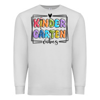 Dove Grey kinder garten vibes Premium Sweatshirt - MaliasSmallBusiness