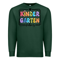 Sports Green kinder garten vibes Premium Sweatshirt - MaliasSmallBusiness
