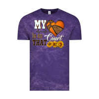 Cloud Purple my heart is on that court Vintage Tee - HRA Design Shop