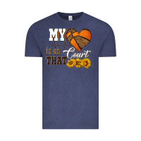 Vintage Denim my heart is on that court Vintage Tee - HRA Design Shop