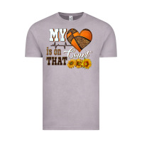 My Heart Is On That Court Vintage Tee | Teevron