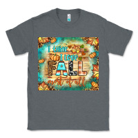 Charcoal Heather i think i love fall most of all tumbler Classic Tee - BundleAndBundleShop