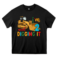 Black i'm 2 and digging it Heavy Core Tee - Artiststas