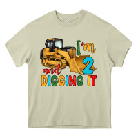 Mossy i'm 2 and digging it Heavy Core Tee - Artiststas