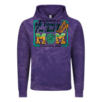 Cloud Purple oh honey i'm that mom Vintage Hoodie - Zillion Design Studio