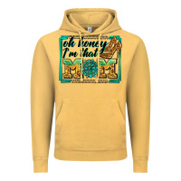 Vintage Mustard oh honey i'm that mom Vintage Hoodie - Zillion Design Studio