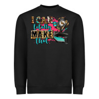 Black i can totally make that Heavyweight Sweatshirt - Zillion Design Studio
