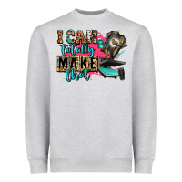 Heather Grey i can totally make that Heavyweight Sweatshirt - Zillion Design Studio