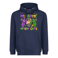 I Paused My Game For Mardi Gras Heavyweight Hoodie | Teevron