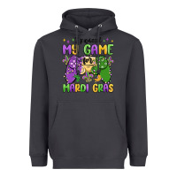 Smoke i paused my game for mardi gras Heavyweight Hoodie - MaliasSmallBusiness