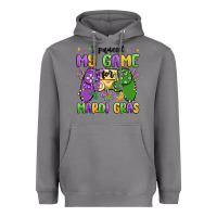 Storm i paused my game for mardi gras Heavyweight Hoodie - MaliasSmallBusiness