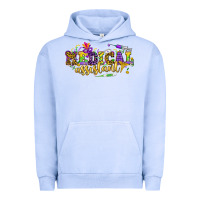 Pigment Grape Ice MA Medical Assistant Mardi Gras Urban Hoodie - NancyCooperArtShop