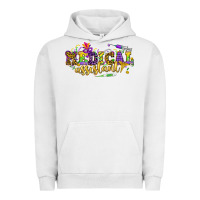 Pigment Lunar Rock MA Medical Assistant Mardi Gras Urban Hoodie - NancyCooperArtShop