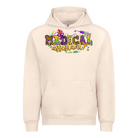 Sandshell MA Medical Assistant Mardi Gras Urban Hoodie - NancyCooperArtShop