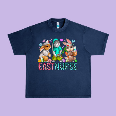 East Nurse Urban Heavy Tee Designed By Racoondesign