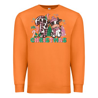 Carrot my first christmas cow Premium Sweatshirt - MaliasSmallBusiness