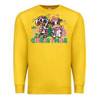 Lemon my first christmas cow Premium Sweatshirt - MaliasSmallBusiness