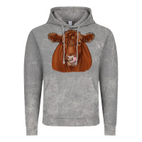 Cloud Rock red angus Vintage Hoodie - JahusDesignShop