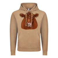 Vintage Coffee red angus Vintage Hoodie - JahusDesignShop