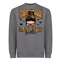 Storm leopard junkie messy bun Heavyweight Sweatshirt - Zillion Design Studio