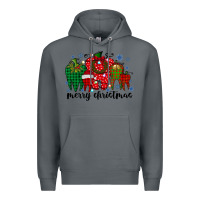 Rock merry christmas tooth Premium Hoodie - RacoonDesign