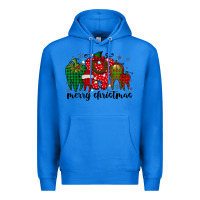 True Royal merry christmas tooth Premium Hoodie - RacoonDesign