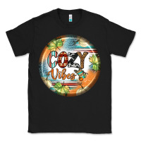 Black cozy vibes earrings Classic Tee - BundleAndBundleShop