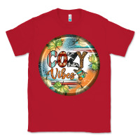 Red cozy vibes earrings Classic Tee - BundleAndBundleShop