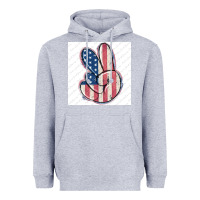 Heather Grey small business filigran Heavyweight Hoodie - MaliasSmallBusiness