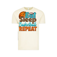 Vintage Arctic eat sleep basketball repeat Vintage Tee - HRA Design Shop