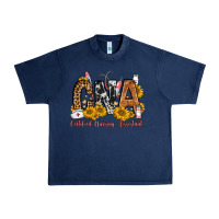 Navy cna certified nursing assistant Urban Heavy Tee - FaDigitalArtStudio