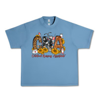 Pebble Blue cna certified nursing assistant Urban Heavy Tee - FaDigitalArtStudio