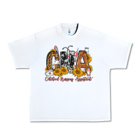White cna certified nursing assistant Urban Heavy Tee - FaDigitalArtStudio