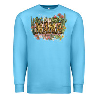 Ocean Blue i got it from my mama Premium Sweatshirt - NancyCooperArtShop