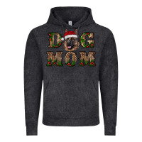 Vintage Black chriistmas dog mom with german shepherd Vintage Hoodie - RanaPortraitStore