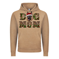 Vintage Coffee chriistmas dog mom with german shepherd Vintage Hoodie - RanaPortraitStore