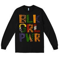 Black black girl power Long Sleeve Tee - BundleAndBundleShop