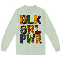 Matcha black girl power Long Sleeve Tee - BundleAndBundleShop