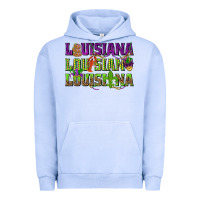Pigment Grape Ice Louisiana Mardi Gras Urban Hoodie - NancyCooperArtShop