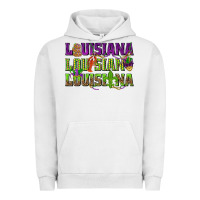 Pigment Lunar Rock Louisiana Mardi Gras Urban Hoodie - NancyCooperArtShop