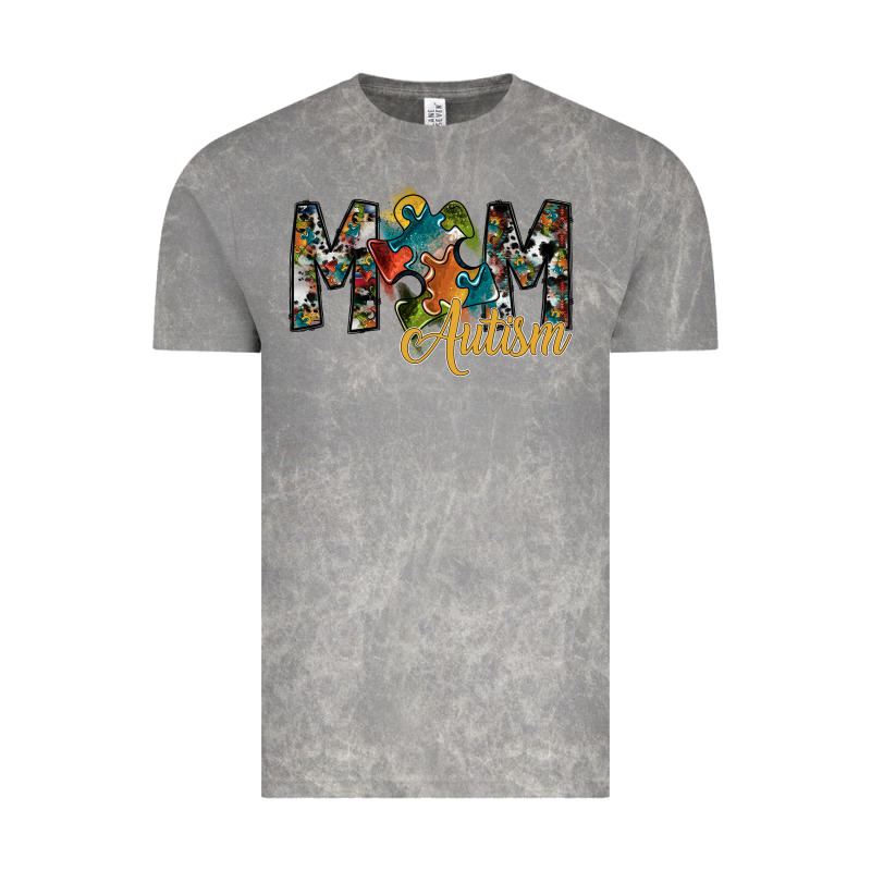 Mom Autism Vintage Tee by SublimationCraftShop | Teevron